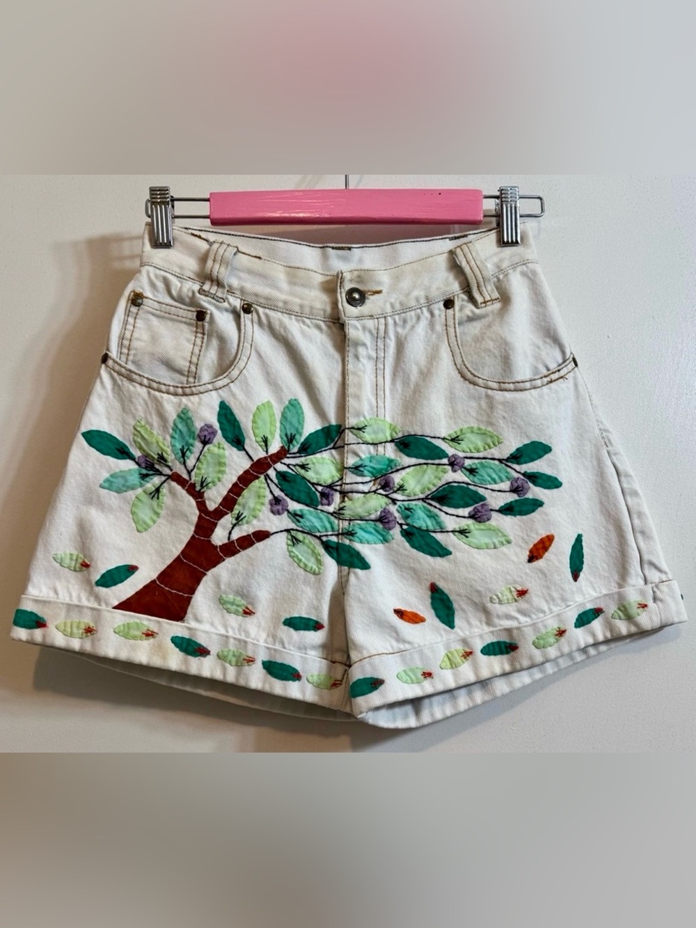 Appliqué High-Rise Shorts 5/$25